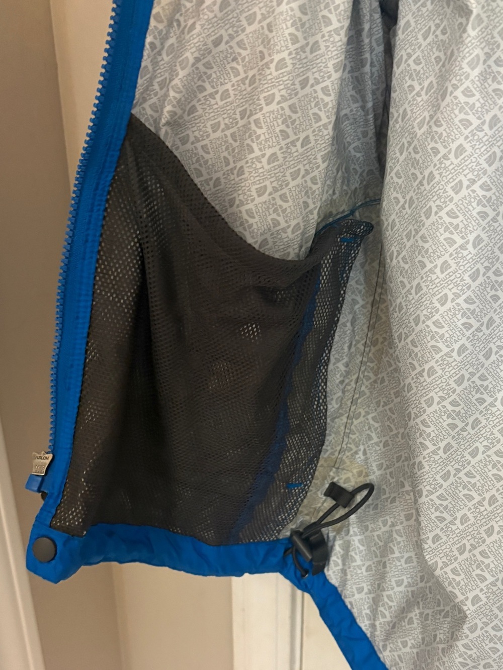 The NorthFace Boys Resolve Reflective Jacket in Blue and Black - Picture 13 of 13